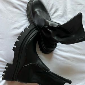 Zara combat boot
